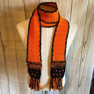 Handmade crochet 🧶 basketball scarf